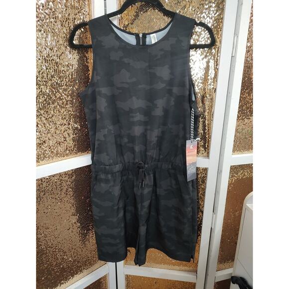 Kyodan Outdoor Camo Print Short Romper New - Picture 2 of 16